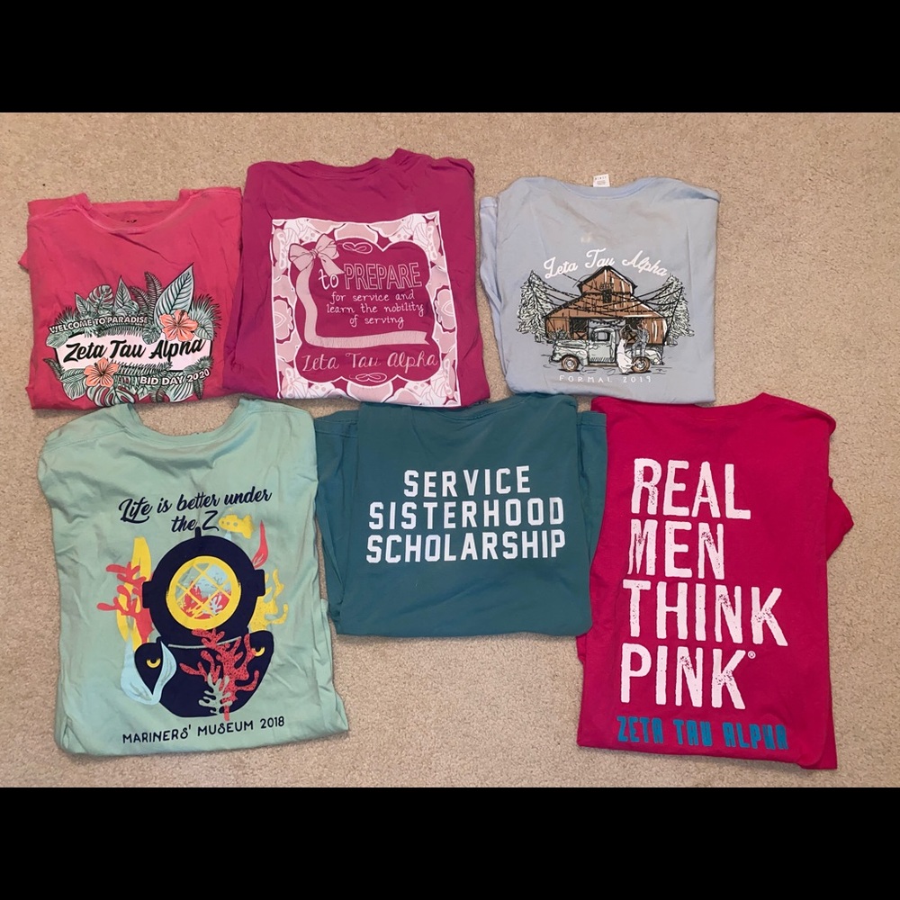 Zeta Tau Alpha ZTA T-Shirts